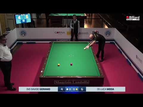 Geranio Davide VS Moda Luca   21° Campionato Italiano Sanremo