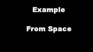 Example From Space