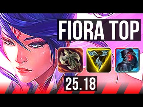 FIORA vs SINGED (TOP) | 55k DMG, 6 solo kills, 19/6/13, Dominating | KR Master | 25.18