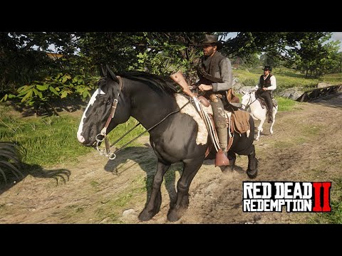 MEU SHIRE NEGRO CONAN foi para batalha - Red Dead Redemption 2