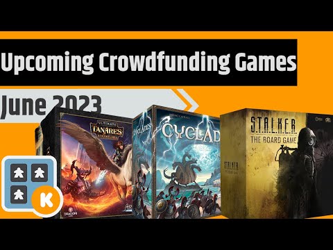 Upcoming Kickstarter & Gamefound Board Games for June 2023