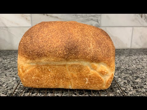 Sourdough Sandwich Bread: Shaping, Proofing, Baking, Cooling, and Slicing.