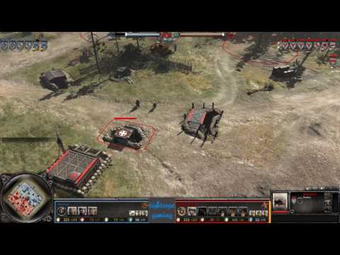 COH2 1v1 GCS 3rd place playoff VonIvan vs HelpingHans G1&2