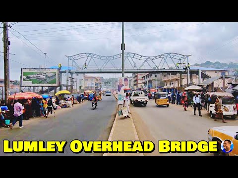 The Construction Of The LUMLEY OVERHEAD FOOT BRIDGE - 🇸🇱 Vlog- Explore With Triple-A