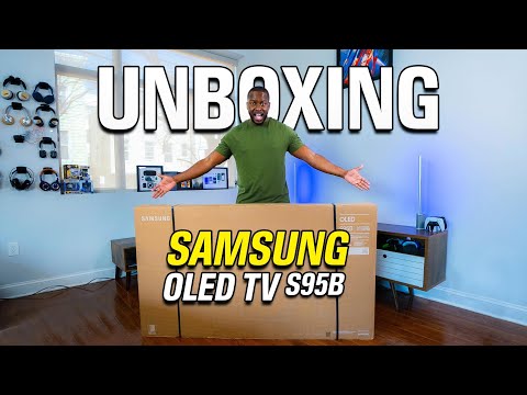 Televizorius SAMSUNG QE55S95BATXXH 55 colių UHD OLED 4xHDMI 2xUSB