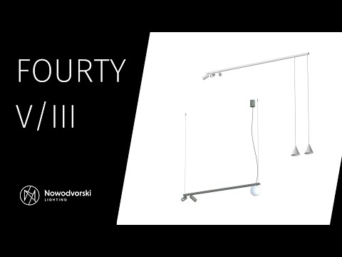 Підвісний світильник, люстра Nowodvorski 11471 Fourty III GU10+G9 3x10W IP20 Темно-сірий