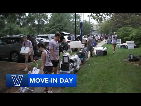 'Organized chaos': 1,800 students descend on Villanova's campus for move-in day