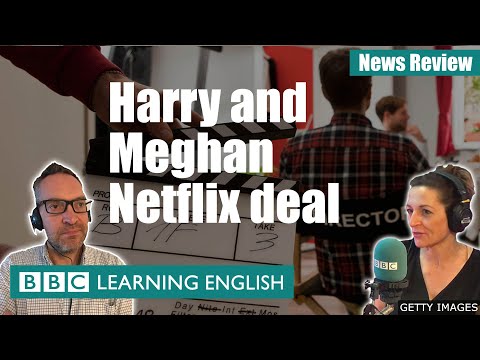 ハリーとメーガン、Netflixで番組制作へ - ニュース・レビュー (Harry and Meghan to make shows with Netflix - News Review)
