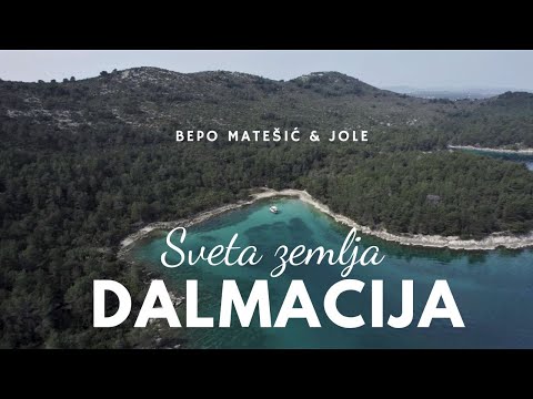 Sveta zemlja Dalmacija - Bepo Matešić i Jole (lyrics video)