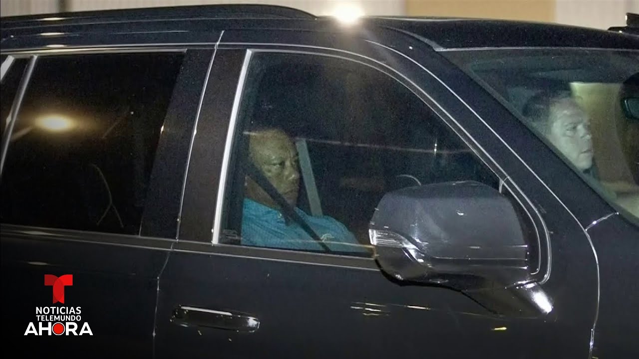 Tiger Woods sale libre bajo fianza tras el accidente donde lo acusan de conducir intoxicado