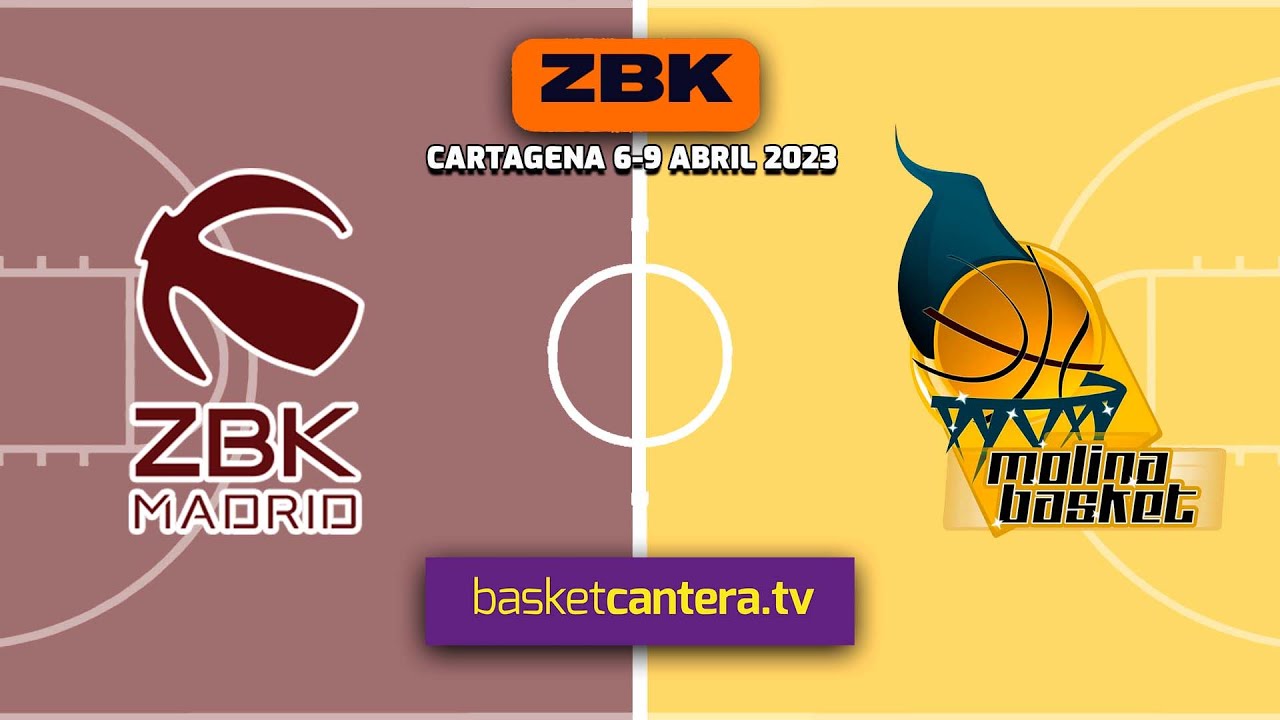 U16M.  ZENTRO BASKET vs MOLINA BASKET.- Torneo QL Sport ZBK Cadete masc. Cartagena 2023