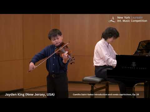 2024 NY Laureate International Music Competition Grand Prize Winner, Jayden King