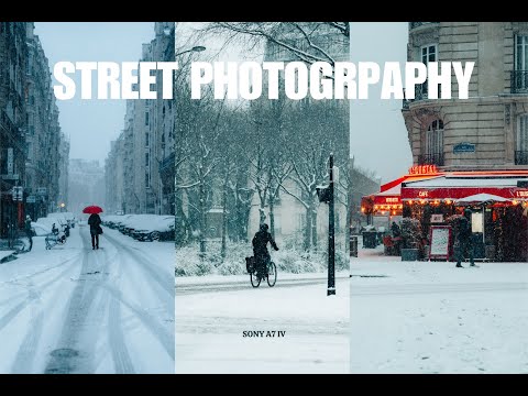 POV : 30 MIN de STREET PHOTOGRAPHY sous la neige à Paris