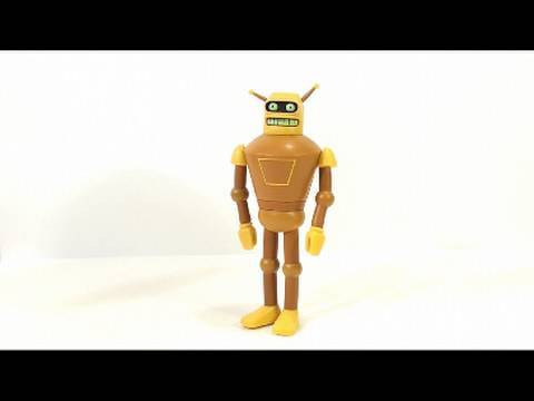 Video Review of the Toynami, Futurama Series 5 figure; Calculon