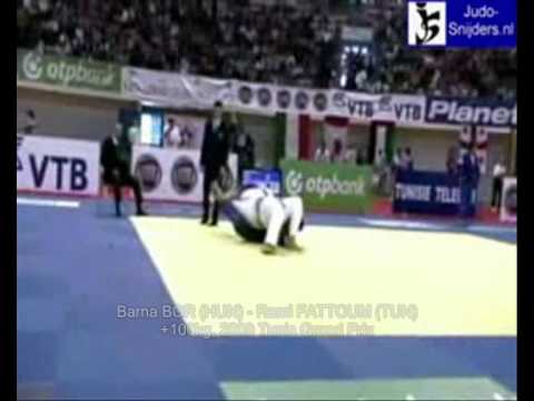 Judo GP Barna BOR (HUN) - Rami FATTOUM (TUN) - 2009 Tunis +100kg 柔道