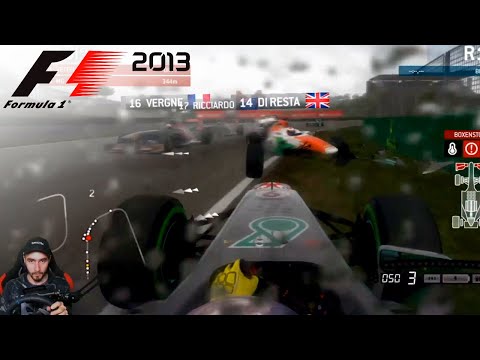 Massencrash, Box verpasst & unfassbares Finish! | F1 2013 Szenario Modus