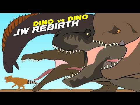 DINOSAUR EATS DINOSAUR ???? JURASSIC WORLD REBIRTH