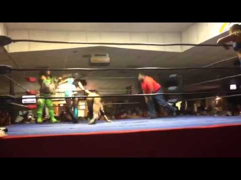 Barbi Hayden and Jen Alise vs. Angel Blue and Claudio Del Solis