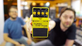 Video thumbnail for TURBO Pedals are BETTER - Boss OD-2 TURBO Over Drive by TheSuperFunAwesomeHappyTimePedalShow
