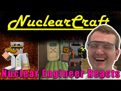 Nuclear Engineer Reacts to NUCLEARCRAFT - I Survived 100 Days as a Nuclear Engineer by TheCaptainsTV