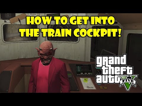 GTA Online - How To Get Into The Train Cockpit "Wall Breach" (Gta V)
