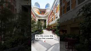 Not all cruise ships are crowded. Look! @RoyalCaribbean #cruise #iconoftheseas #cruiselife