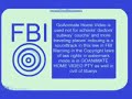 Navy Blue FBI Warning Screen 2001 GoAnimate Home Entertainment Logos