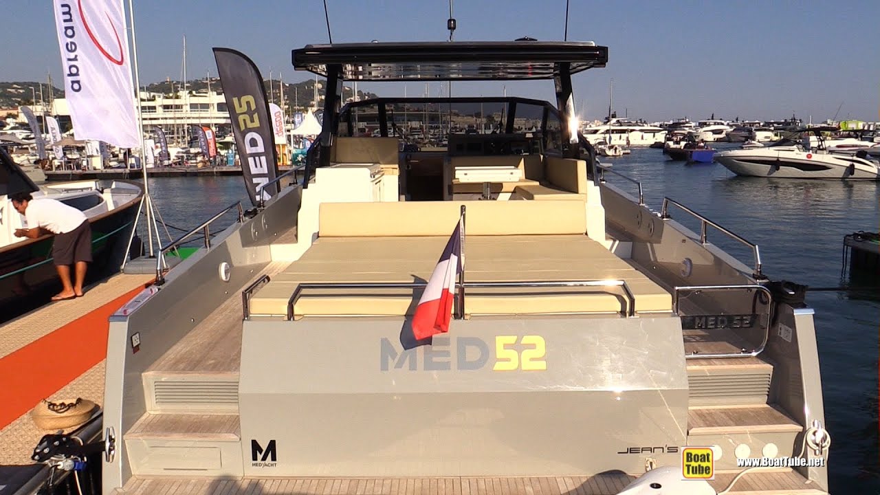 MedYachts Med 52 Motor Yacht - Walkaround Tour - 2021 Cannes Yachting Festival