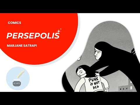 PERSÉPOLIS (I de II) - MARJANE SATRAPI - Resumen completo, novela gráfica: comic, libro.
