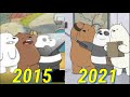 Evolution Of We Bare Bears Games 2015 2021