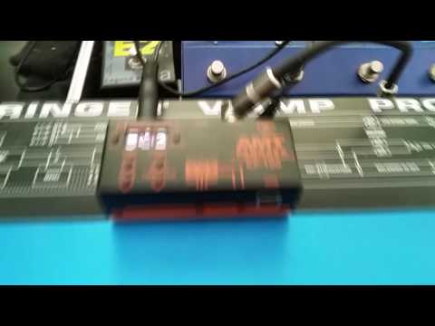 Test: Bheringer V-amp Pro + AMT PANGAEA CP-100