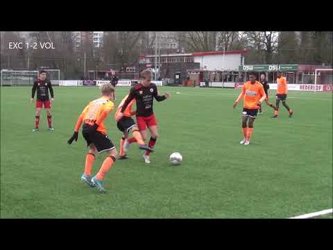 SBV Excelsior O16 - Volendam O16, 02 Februari 2020, Competitie Onder 16-B