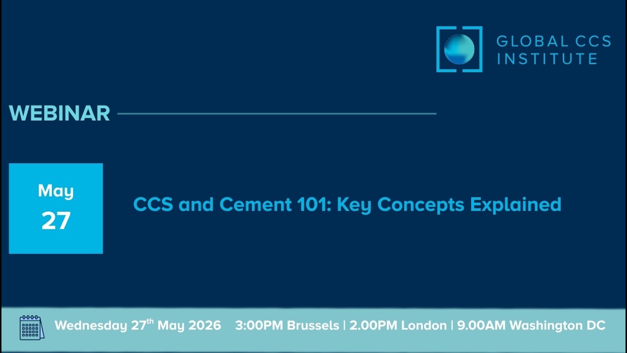 CCS and Cement 101 Key Concepts Explained