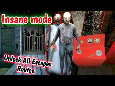 Granny 3 - Insane mode - Unlock All Escapes Route
