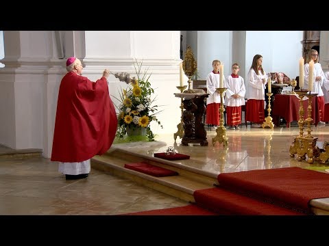 Bischof Konrad Zdarsa feiert Kreuzfest in Donauwörth