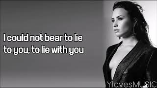 Demi Lovato - You Don&#39;t Do It For Me Anymore (Lyrics)