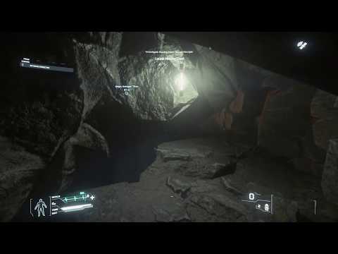 Star Citizen Alpha 3.7.2 Daymar cave.