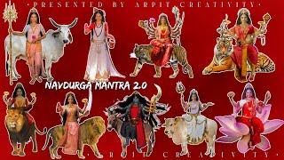Navdurga Mantra 2.0// Mahakali// Vignaharta Ganessh //#navratri #maa #devi #durga