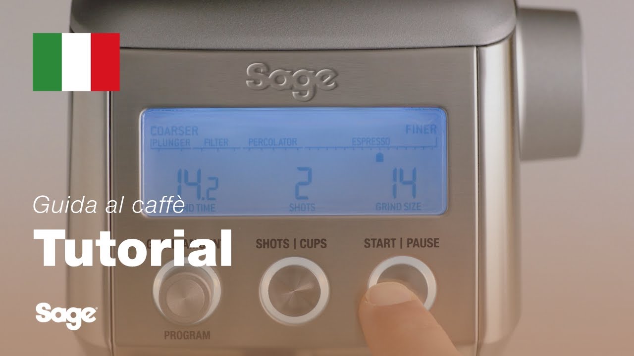 Tutorial Guida al caffè Breville - Come utilizzare il macinacaffè Smart Grinder™ Pro