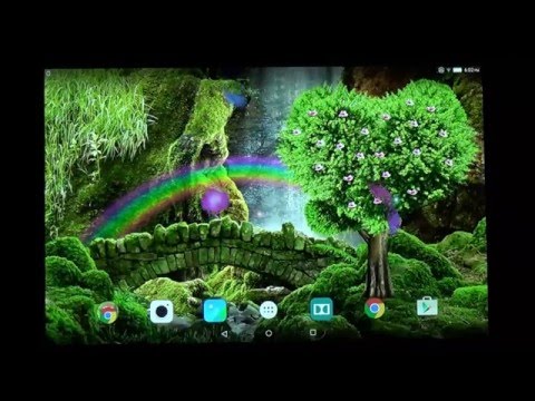 Waterfall Romantic Wallpaper Video