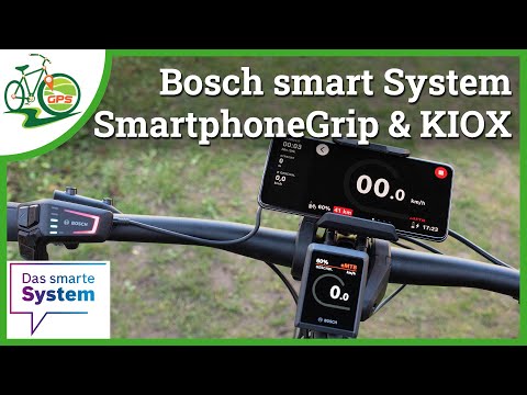KIOX 300 & SmartphoneGrip montieren 🔧 Geht das? Bosch smart System eBike 🚴