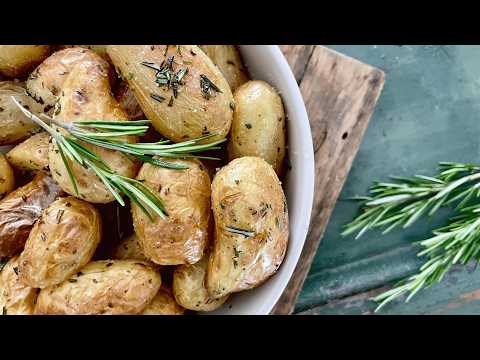Wie rohe Kartoffeln in der Heißluftfritteuse backen. Wie es wirklich geht!