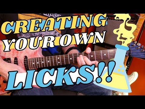 Guitar exercise: Creating your own licks