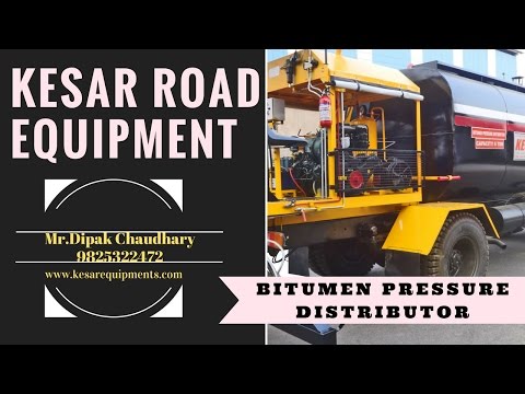 Road Construction Bitumen Pressure Distributors