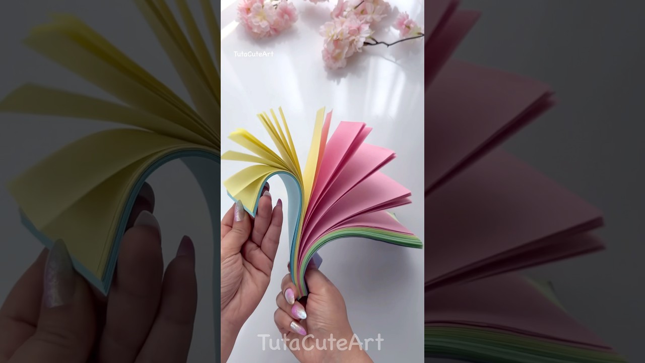 DIY cute wall decoration 🌱🌈🌿