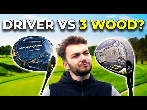 DRIVER vs 3-WOOD - Stats Reveal Which Club You Should Hit Off The Tee!