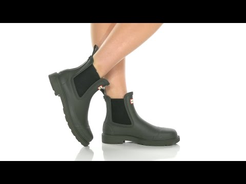 Hunter Commando Chelsea Boot | Zappos.com