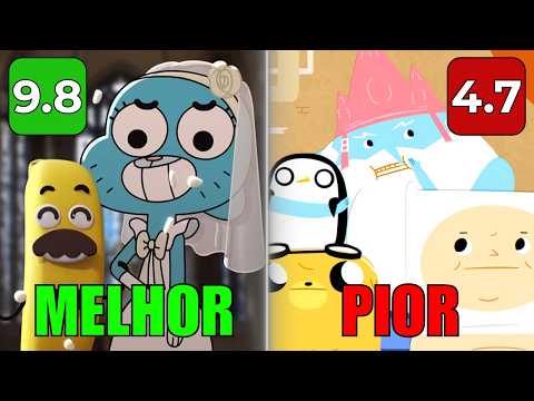 EU ASSISTI os MELHORES e os PIORES EPISÓDIOS DOS DESENHOS!