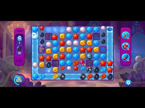 Fishdom Super Hard level 7986 no boosters フィッシュダム