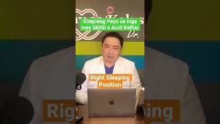 Download lagu Right Sleeping Position sa may GERD ay LEFT!!! mp3